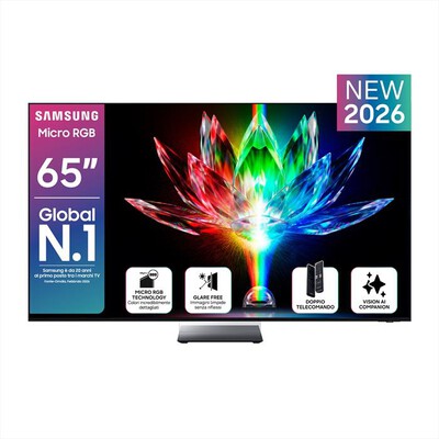 SAMSUNG - Smart TV Micro LED RGB 4K AI 65" MRE65R95HATXZT-Black
