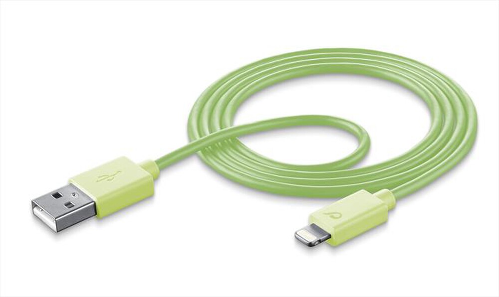 Immagine del prodotto CELLULARLINE - USB Data Cable - Micro USB-Verde