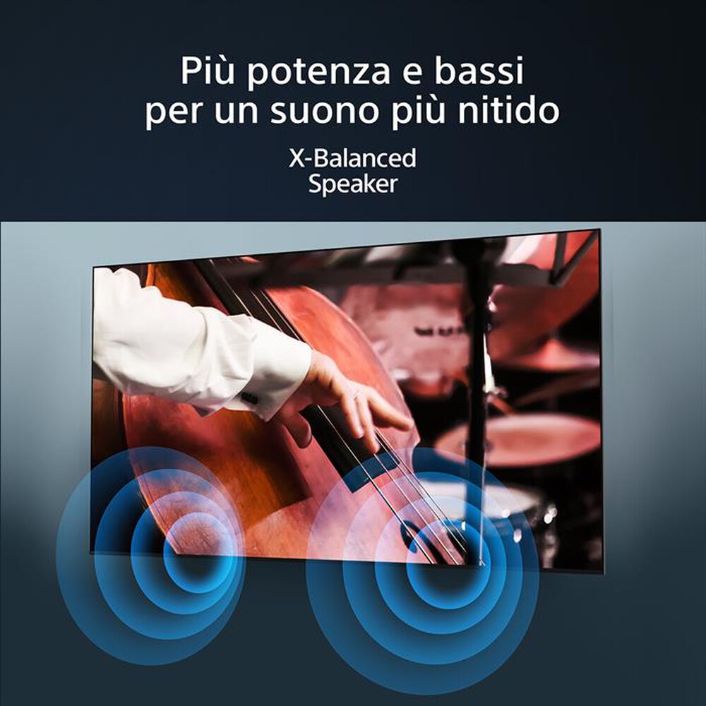 Immagine del prodotto SONY - Smart TV LED UHD 4K 55" KD55X75WLAEP-Nero