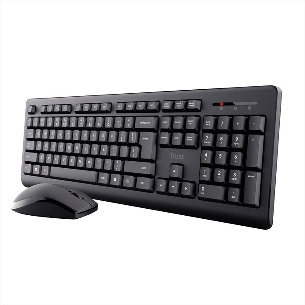 Immagine del prodotto TRUST - Tastiera + Mouse PRIMO WIRELESS DESKSET IT-Black