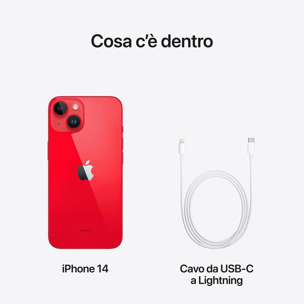 Immagine del prodotto APPLE - iPhone 14 256GB-(PRODUCT)RED