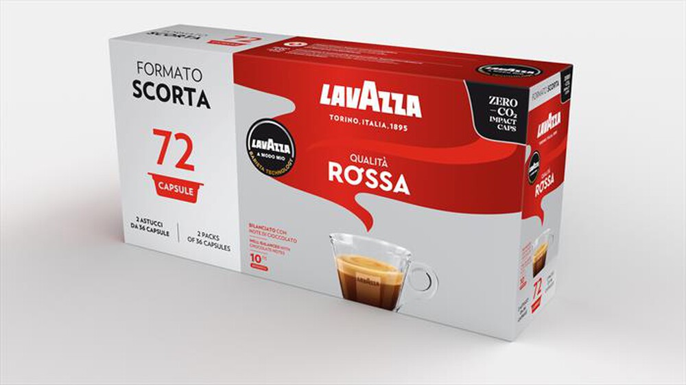Immagine del prodotto LAVAZZA - QUALITA' ROSSA - A Modo Mio 72 Caps