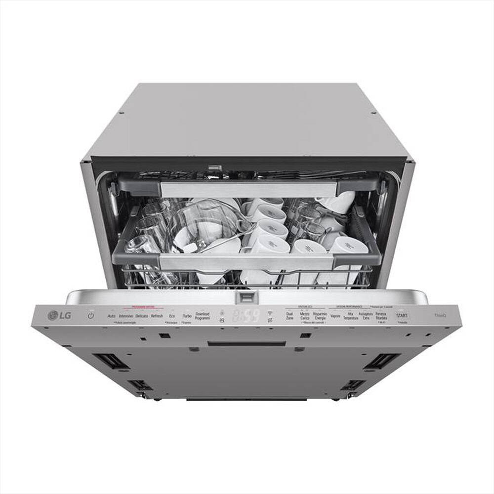 Immagine del prodotto LG - Lavastoviglie QUADWASH DB476TXSW Classe A 14 coper-Noble Steel