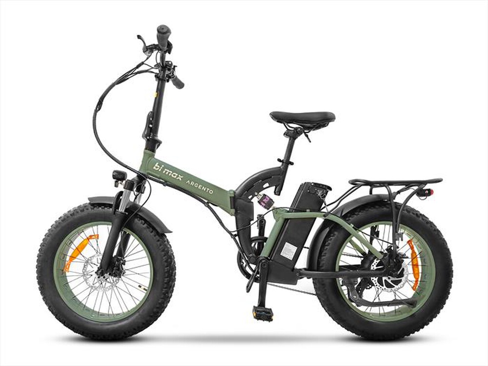 Immagine del prodotto ARGENTO - Fat bike BIMAX Y25-NERO/VERDE