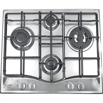 HOTPOINT ARISTON - Piano cottura a gas PCN 642 T/IX/HAR 59cm-Inox