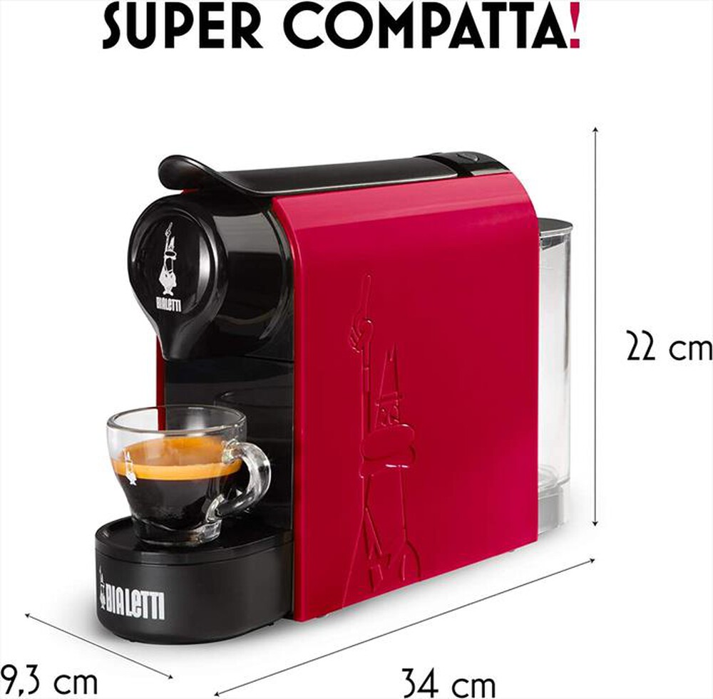 Immagine del prodotto BIALETTI - Macchina caff&egrave; a capsule 098150516-Rosso
