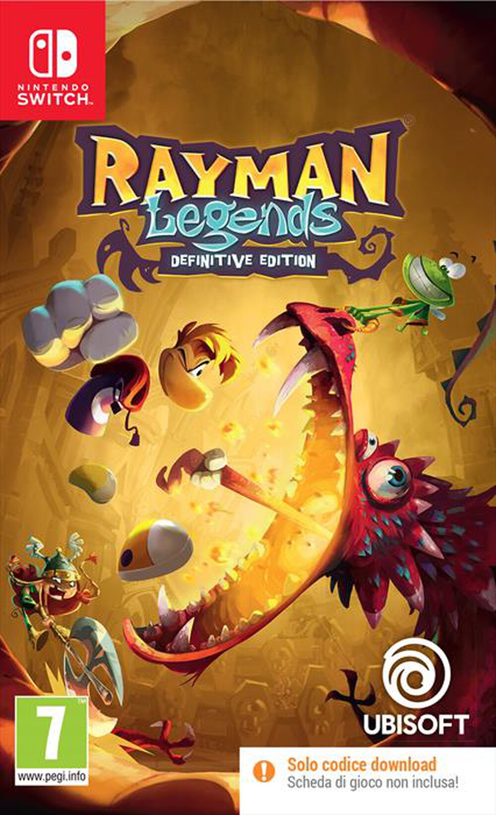 Immagine del prodotto UBISOFT - RAYMAN LEGENDS DEFINITIVE EDITION CODE IN BOX ITA