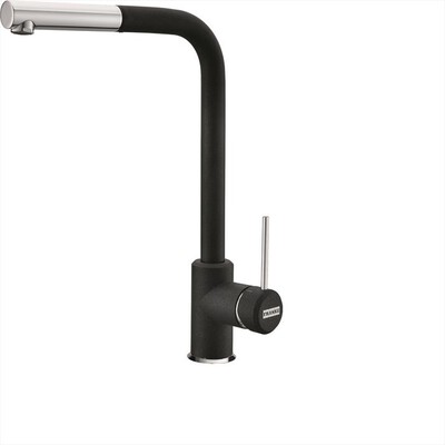 FRANKE - Miscelatore monocomando con doccetta SIRIUS-CROMO/NERO