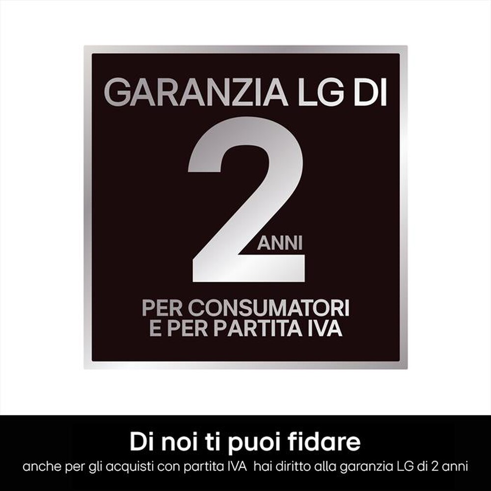 Immagine del prodotto LG - Asciugatrice RH18U8AVCW 18Kg Classe D-Bianco