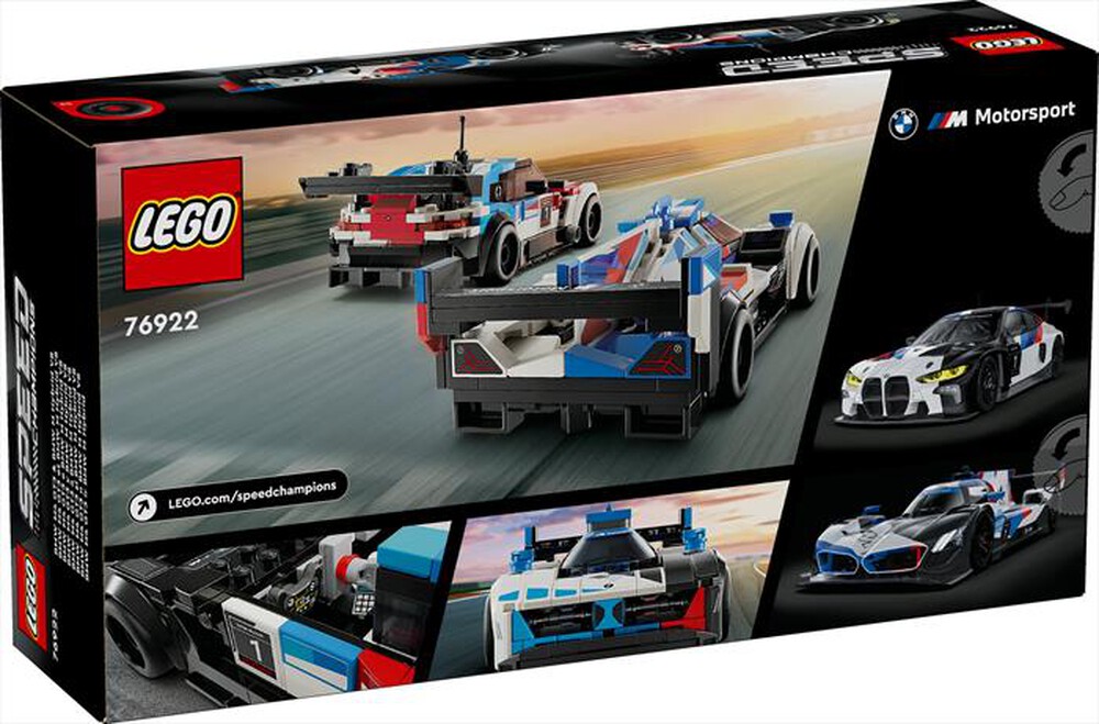 Immagine del prodotto LEGO - SPEED BMW M4 GT3 e BMW M Hybrid V8 76922