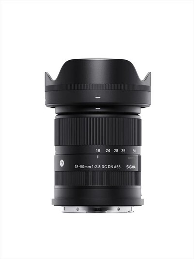 SIGMA - Obiettivo zoom 18-50/2.8 DC DN (C) L-MOUNT-Nero