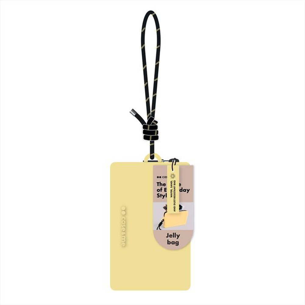 Immagine del prodotto CASEME - Borsa in silicone misura S con cordino-Giallo