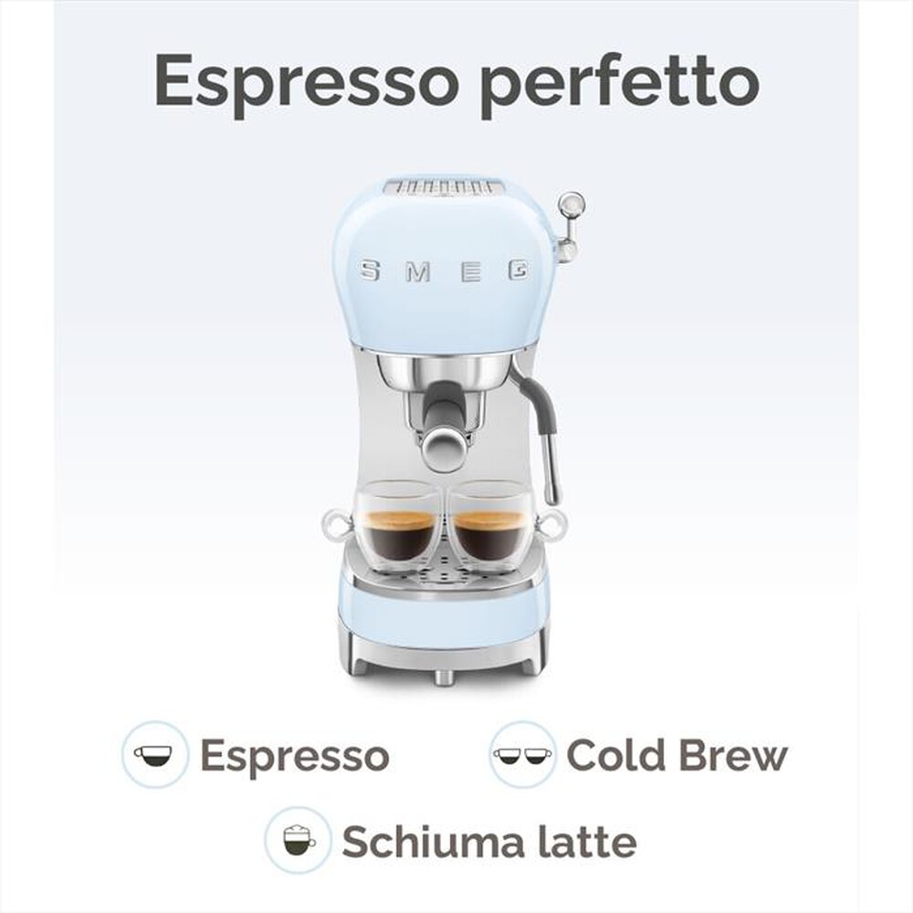Immagine del prodotto SMEG - Macchina da caff&egrave; automatica ECF02PBEU-Azzurro