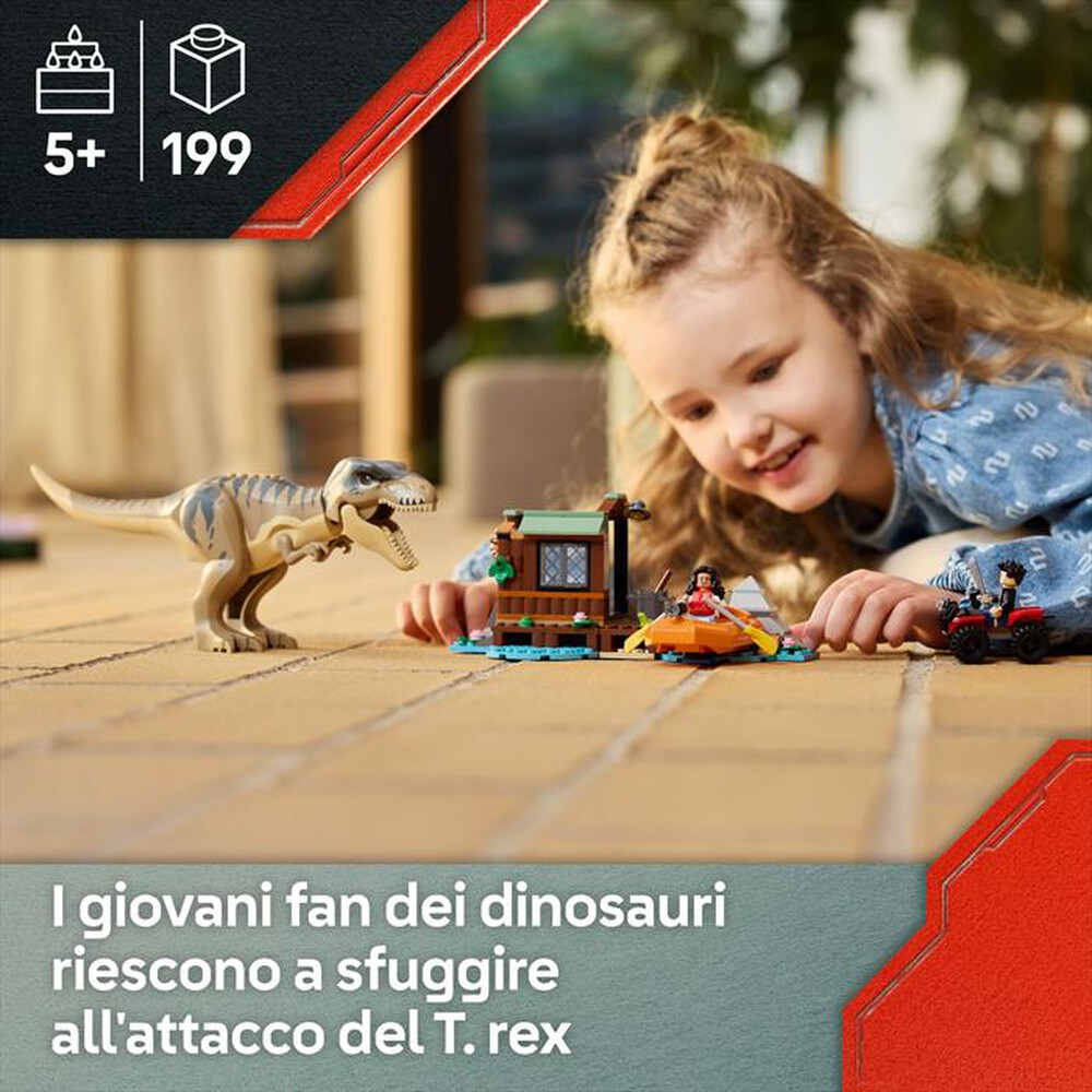 Immagine del prodotto LEGO - JURASSIC WORLD Fuga sul fiume dal T. rex 76975