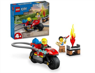 LEGO - CITY Motocicletta dei pompieri - 60410