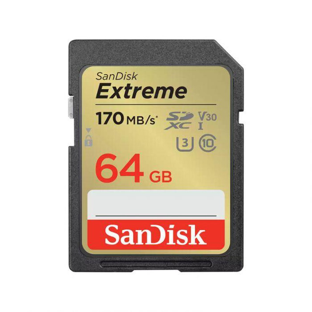 Immagine del prodotto SANDISK - SD EXTREME V30 U3 64GB-Nero/Oro