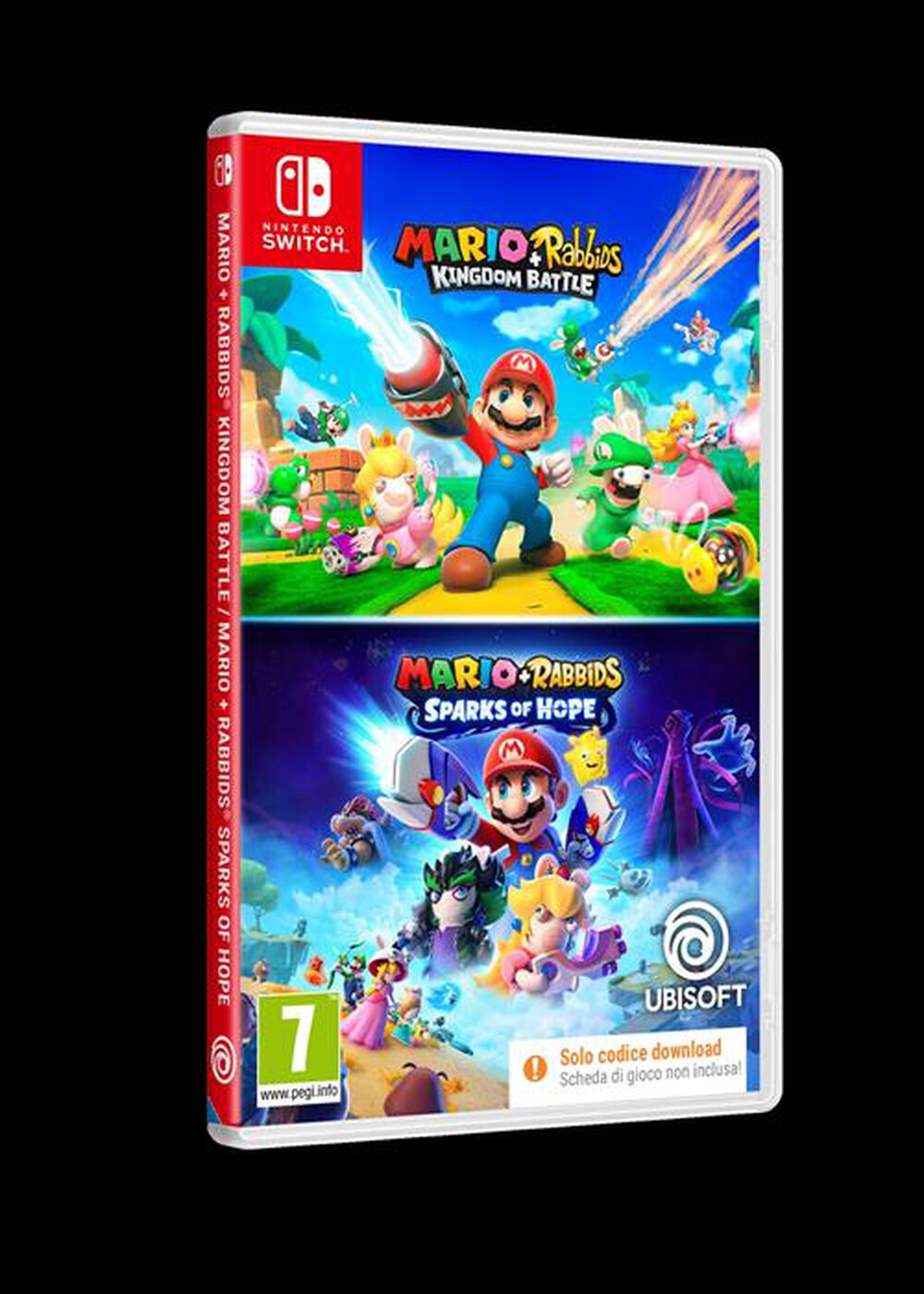Immagine del prodotto UBISOFT - MARIO + RABBIDS DOUBLE PACK (CIAB) NSW
