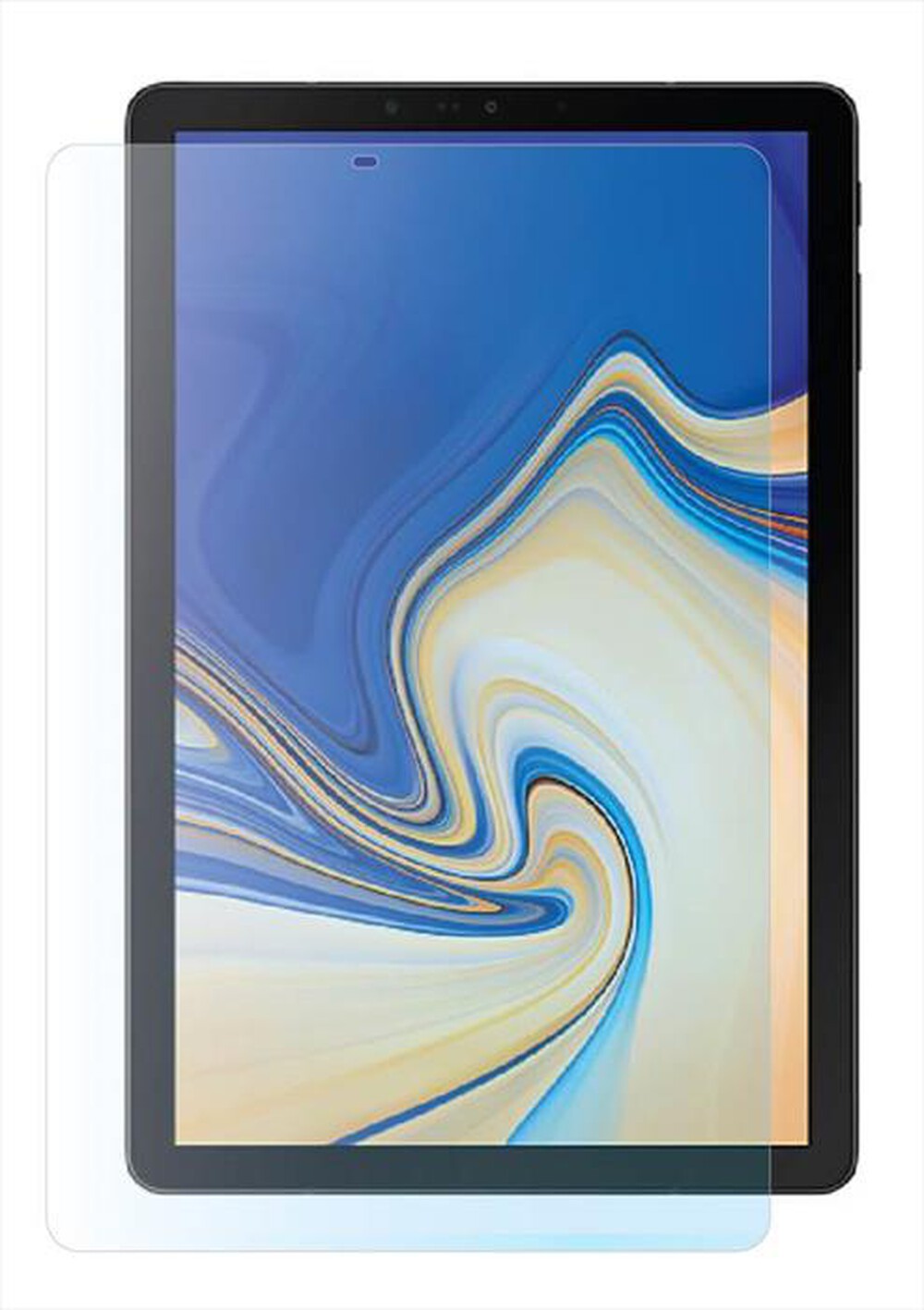 TUCANO - VETRO TEMPERATO PER SAMSUNG GALAXY TAB S4 10.5-Trasparente