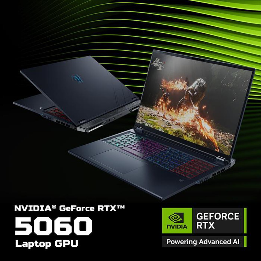 Immagine del prodotto ACER - Notebook PREDATOR HELIOS NEO 18 AI PHN18-72-90YM-Nero