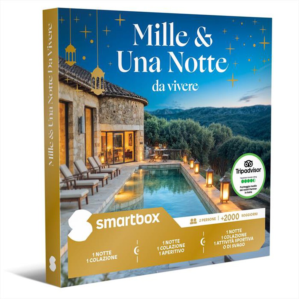 Immagine del prodotto SMARTBOX - 1001 NOTTE DA VIVERE-eBox digitale
