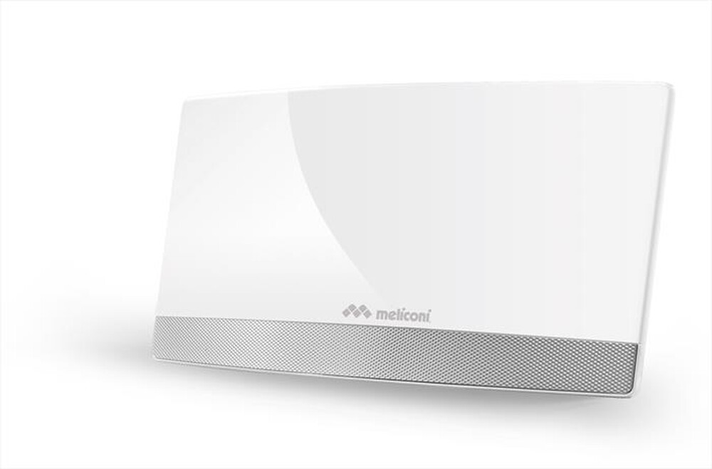 Immagine del prodotto MELICONI - Antenna TV amplificata per interni AT 55 R1 USB-Bianco lucido