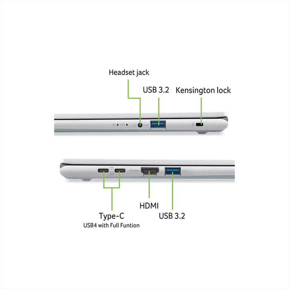 Immagine del prodotto ACER - ASPIRE GO 16 AG16-71P-99MH-Silver