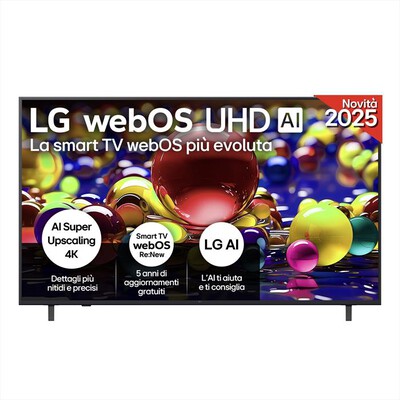 LG - Smart TV LED UHD 4K 65" WEBOS AI 65UA74006LB-Blu