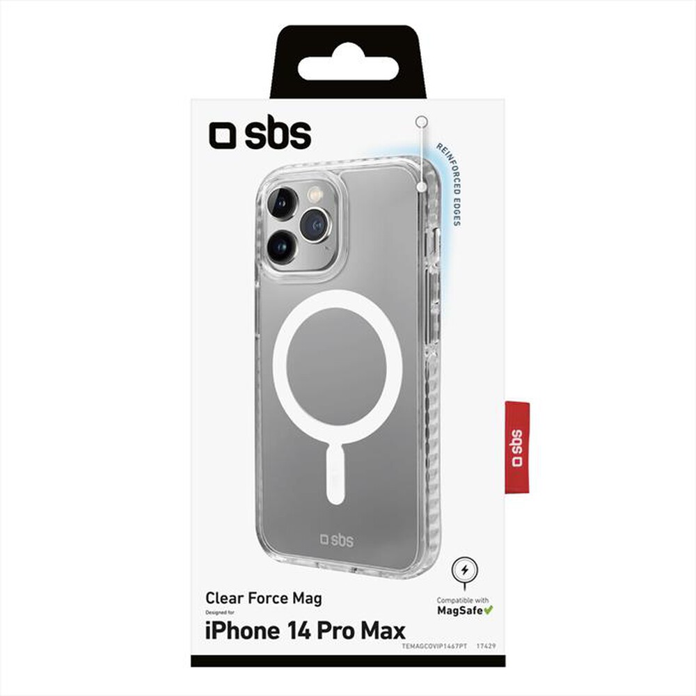 Immagine del prodotto SBS - Cover TEMAGCOVIP1467PT per iPhone 14 Pro Max-Trasparente