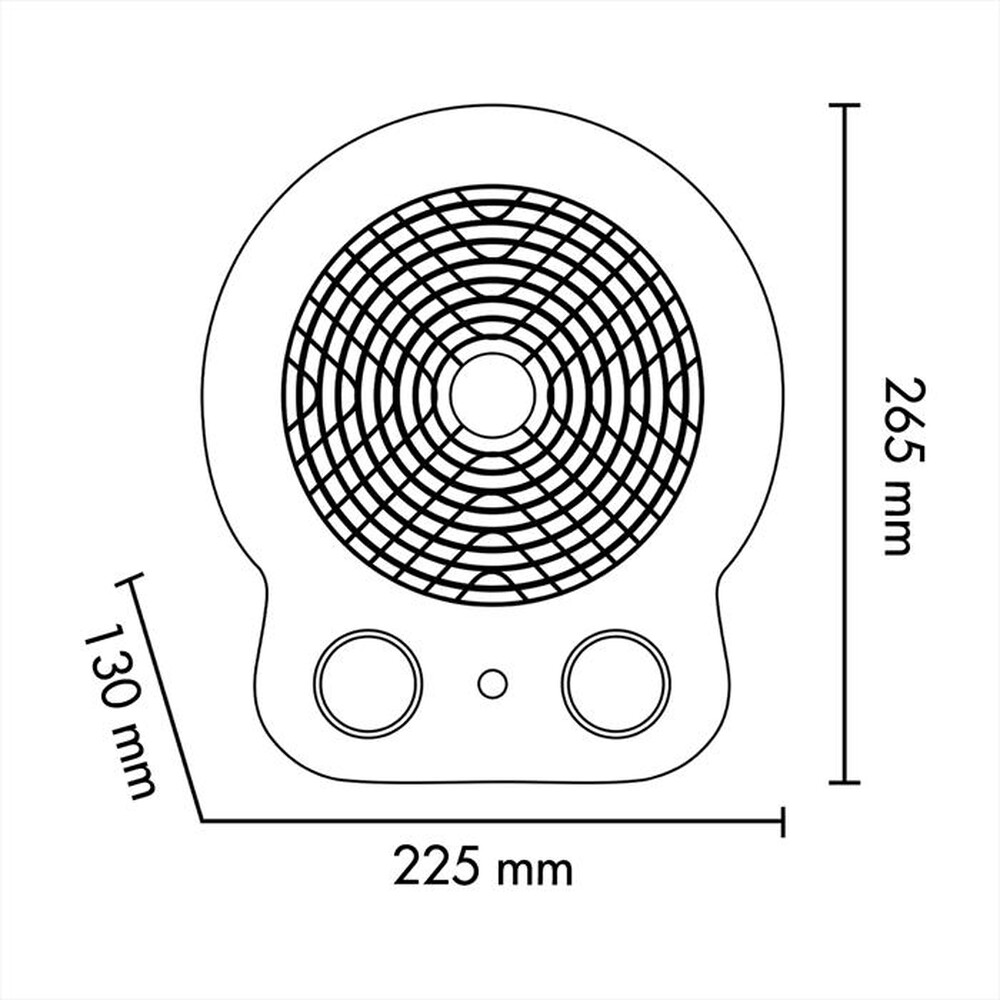 Immagine del prodotto ARGO - Termoventilatore DORI BERRY-Bordeaux