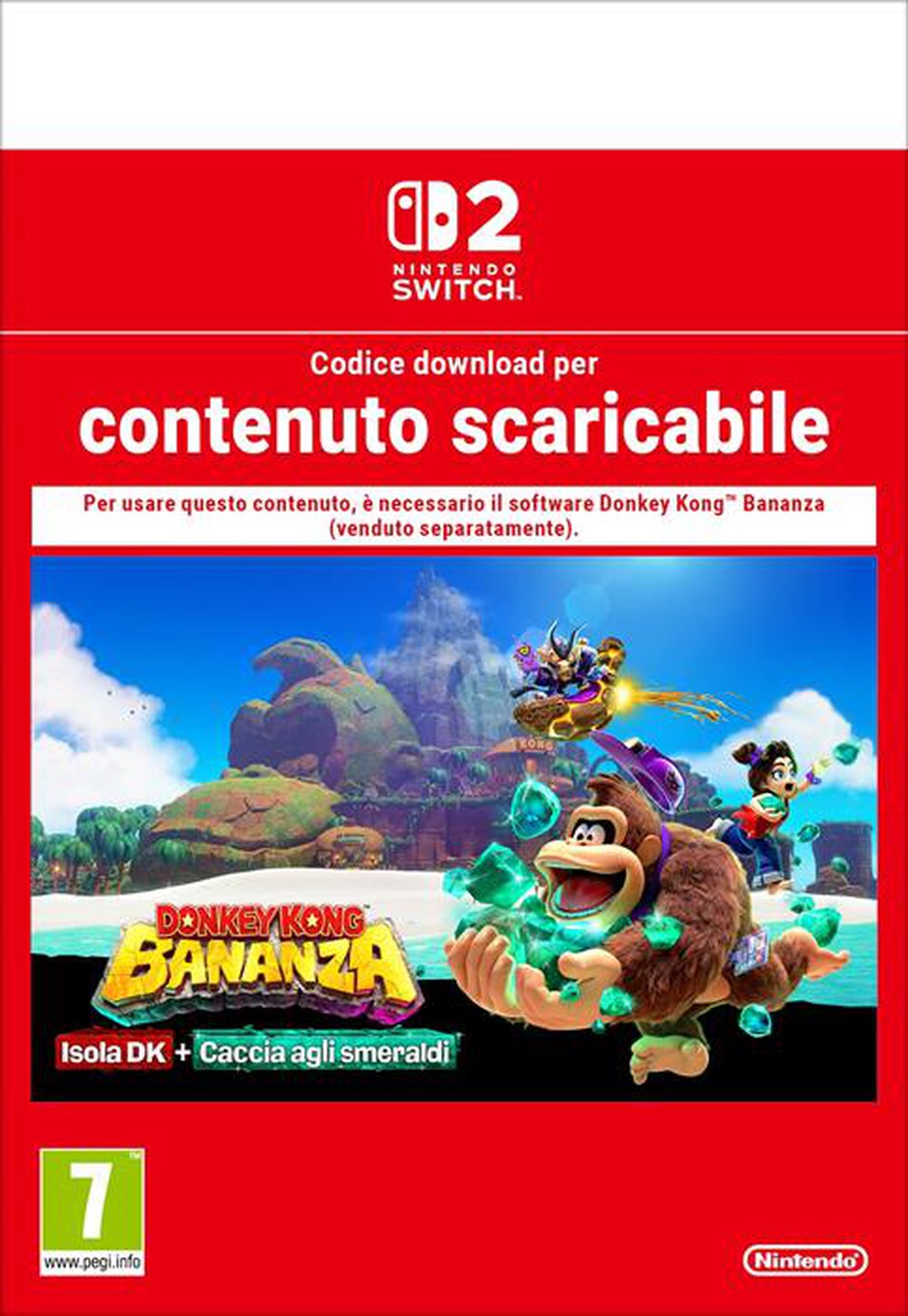 Immagine del prodotto NINTENDO - DK BANANZA: ISOLA DK + CACCIA AGLI SMERALDI DLC