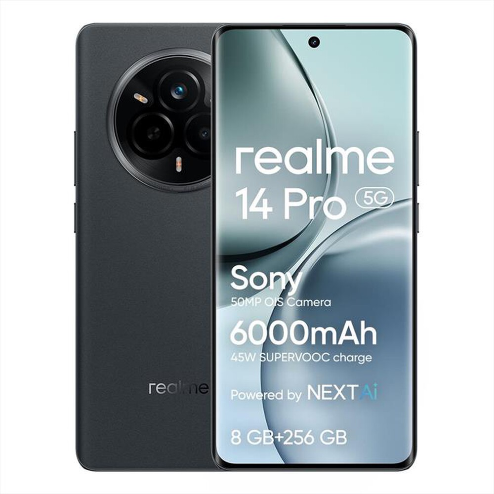 Immagine del prodotto REALME - Smartphone REALME 14 PRO 5G (256GB 8GB)-Suede Grey