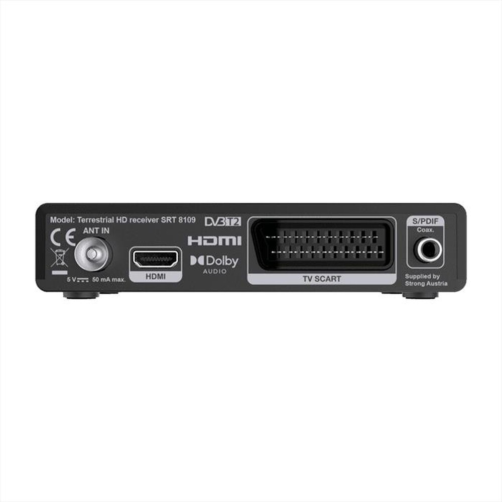 Immagine del prodotto STRONG - Decoder digitale terrestre T2 SRT8109