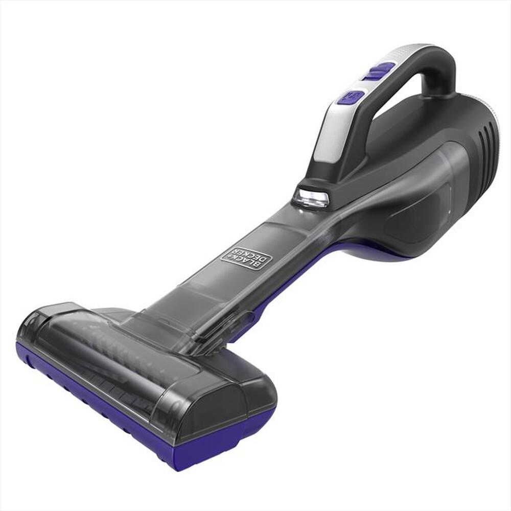 Immagine del prodotto BLACK & DECKER - Aspirabriciole con Luci Led Pet 12V DVD320BP-NERO/VIOLA