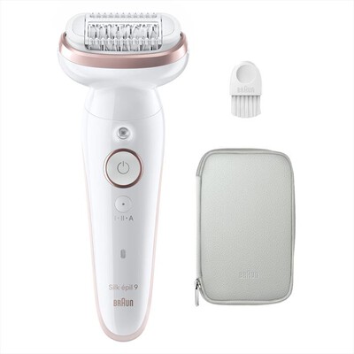 BRAUN - Epilatore SILK-&Eacute;PIL 9 9-000-BIANCO/ROSA