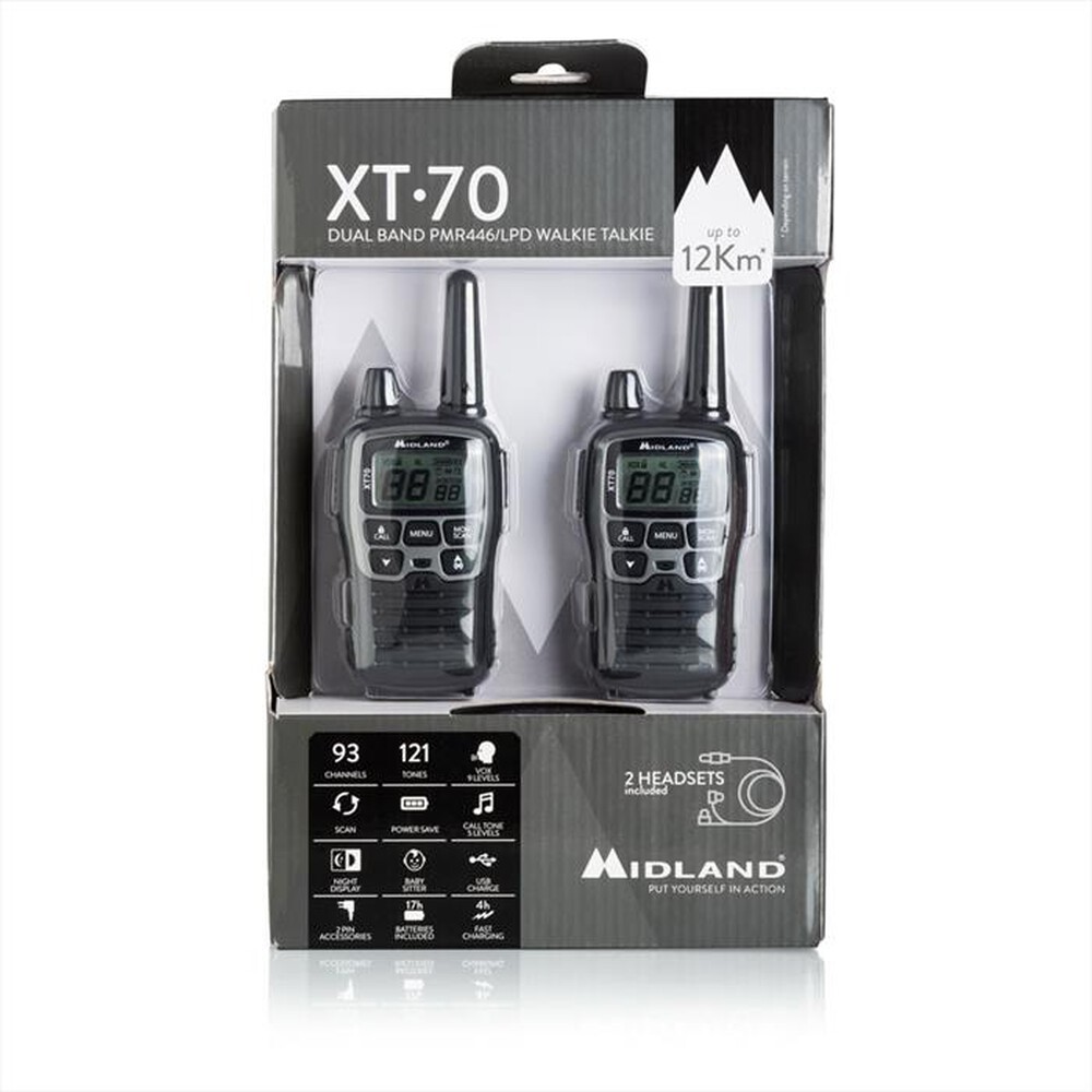 Immagine del prodotto MIDLAND - XT - 70-Nero/Grigio