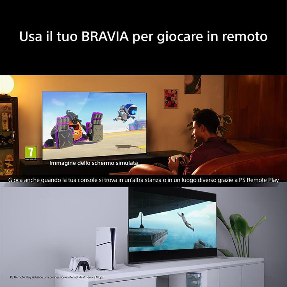 Immagine del prodotto SONY - Smart TV LED UHD 4K 75" K75S25M2PB.CEI-NERO