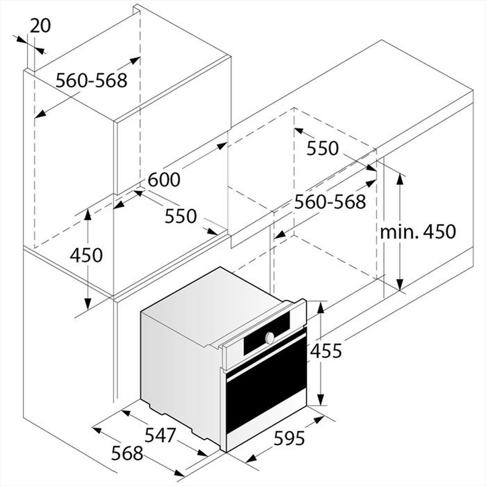 Immagine del prodotto ASKO - OM 8483 S-Acciaio