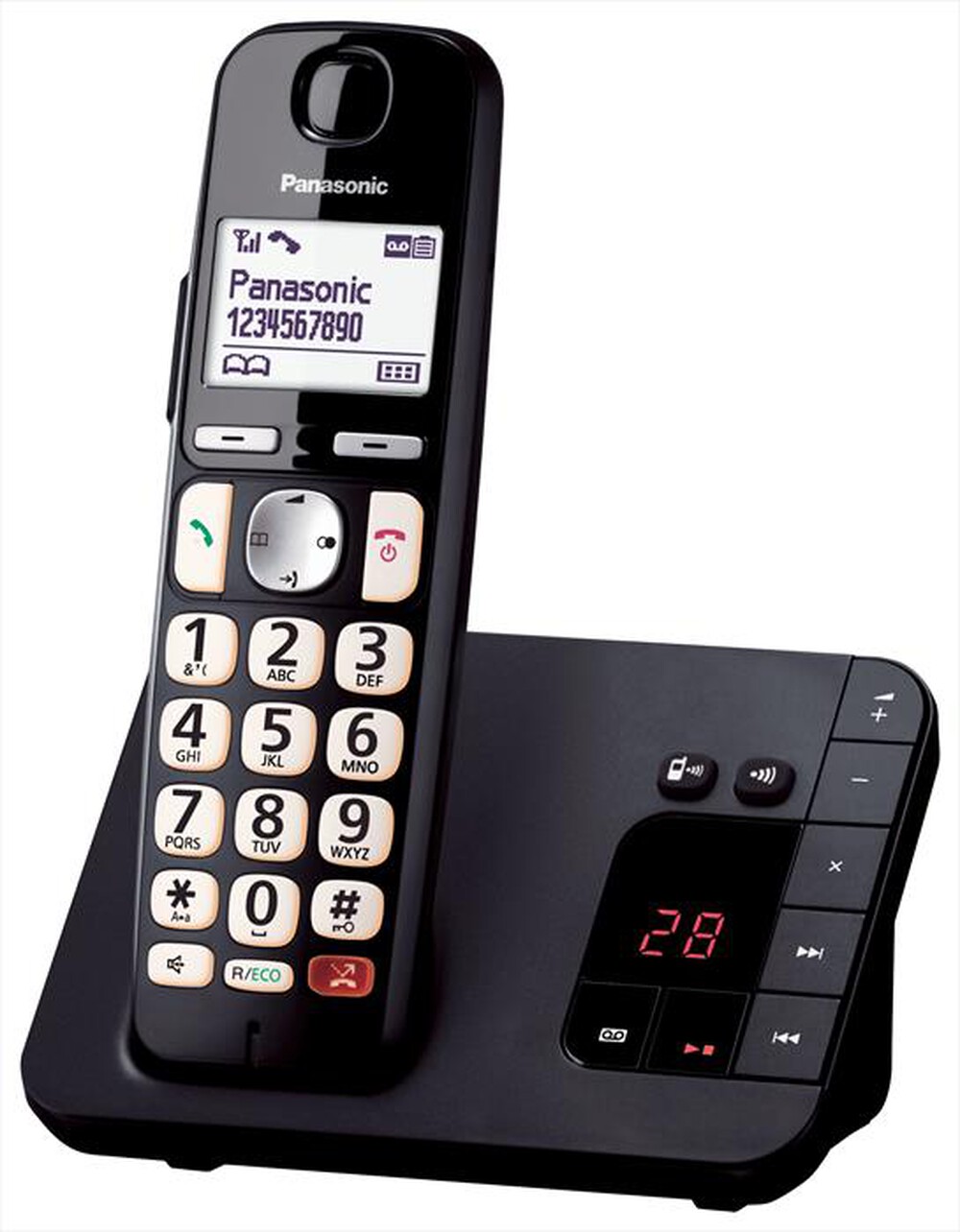 Immagine del prodotto PANASONIC - KX-TGE260JTB-NERO