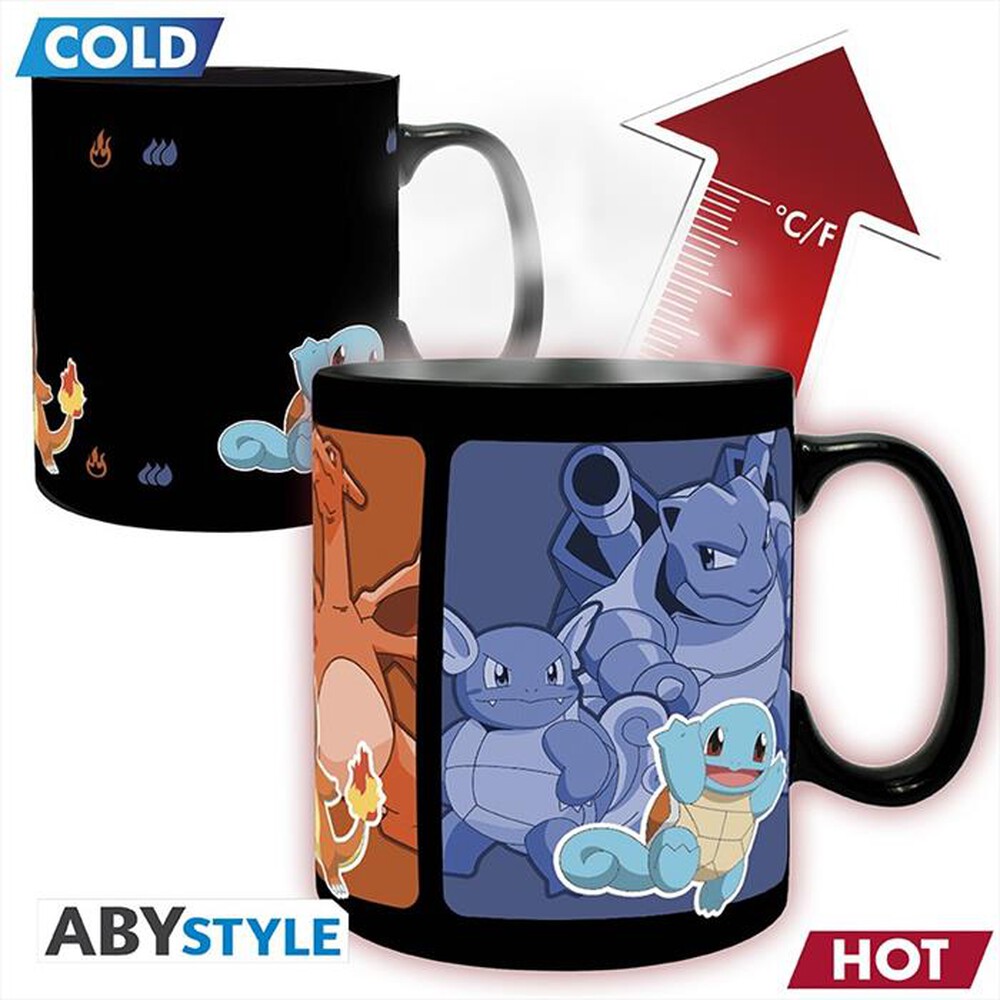 Immagine del prodotto ABYSSE - POKEMON - TAZZA TERMOSENSIBILE- 460ML - EVOLVE-multicolore