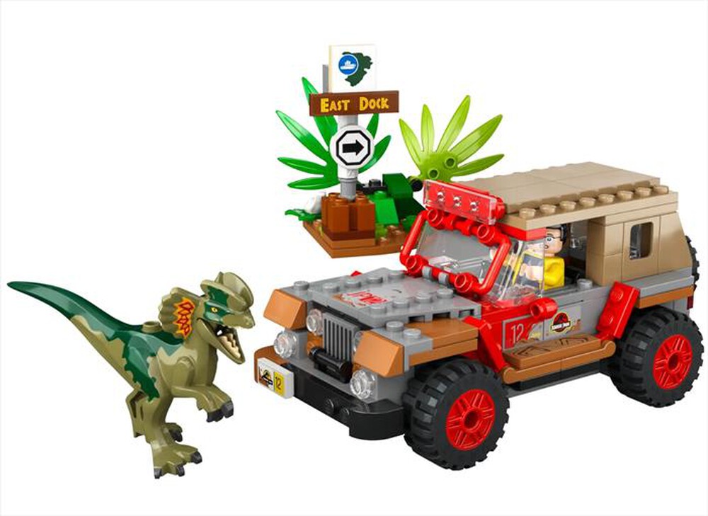 Immagine del prodotto LEGO - JURASSIC WORLD L&rsquo;agguato del Dilofosauro - 76958
