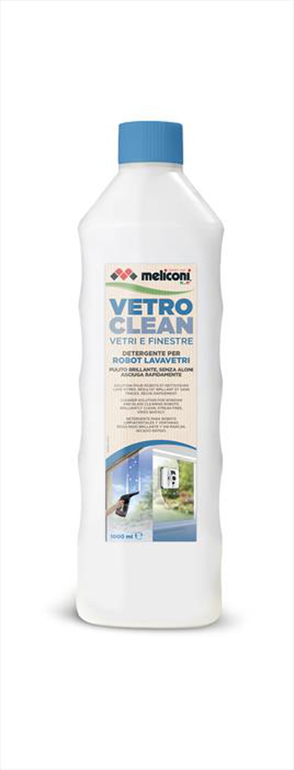 Immagine del prodotto MELICONI - Detergente VETRO CLEAN VETRI E FINES-bianco