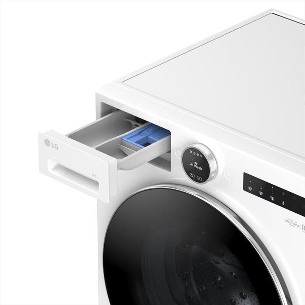 Immagine del prodotto LG - Lavatrice AI DD F4X7009TWB 9 Kg Classe A-Ivory White