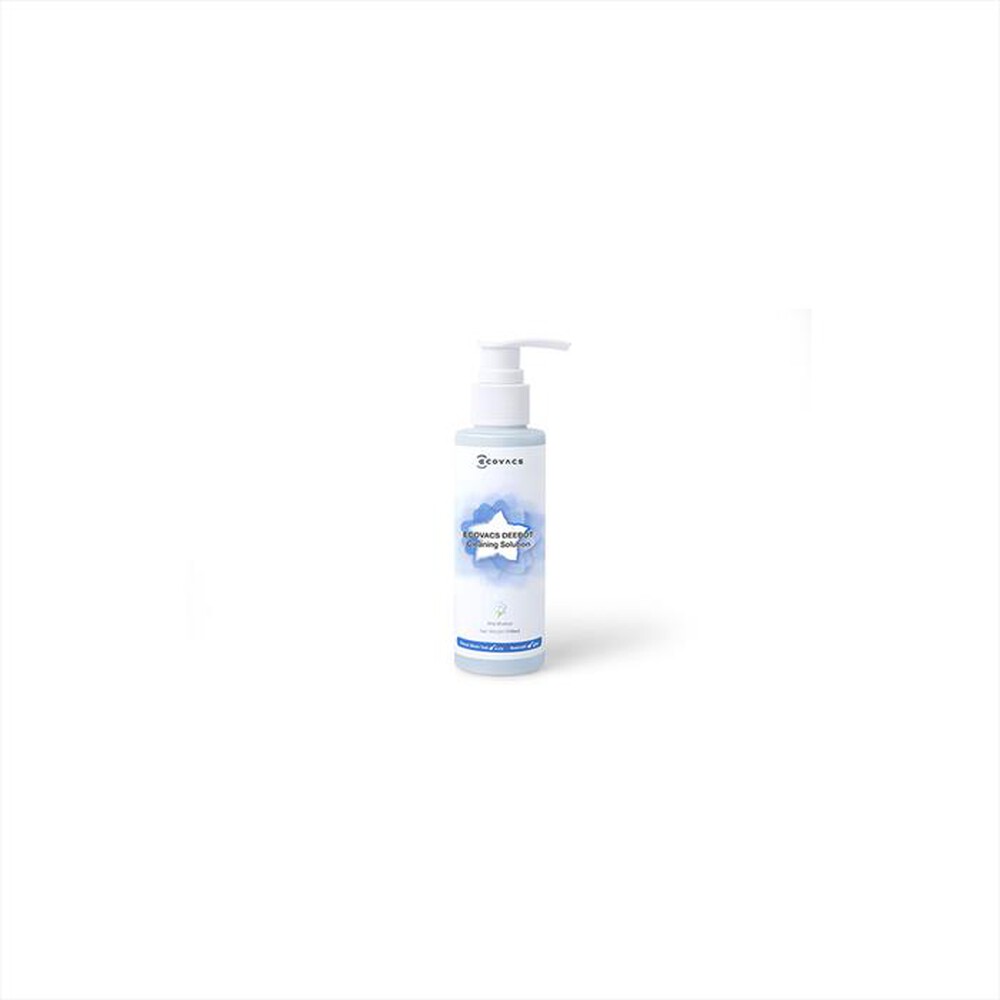 Immagine del prodotto ECOVACS - SOLUZIONE DETERGENTE DA 110 ML - PER DEEBOT X1/T10-BIANCO