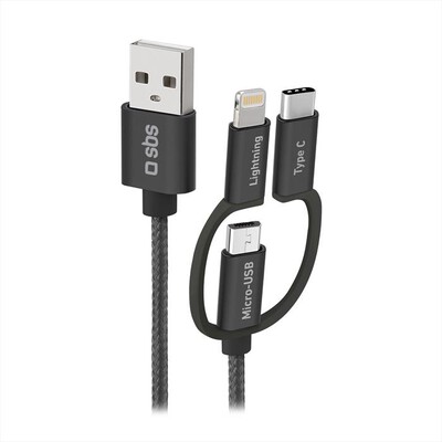 SBS - Cavo TECABLEUSBIP531BW-Nero