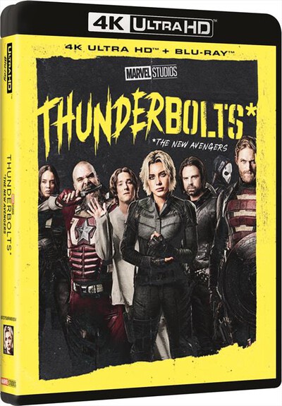 WALT DISNEY - Thunderbolts (Blu-Ray 4K Ultra HD+Blu-Ray+Card)-Multicolore