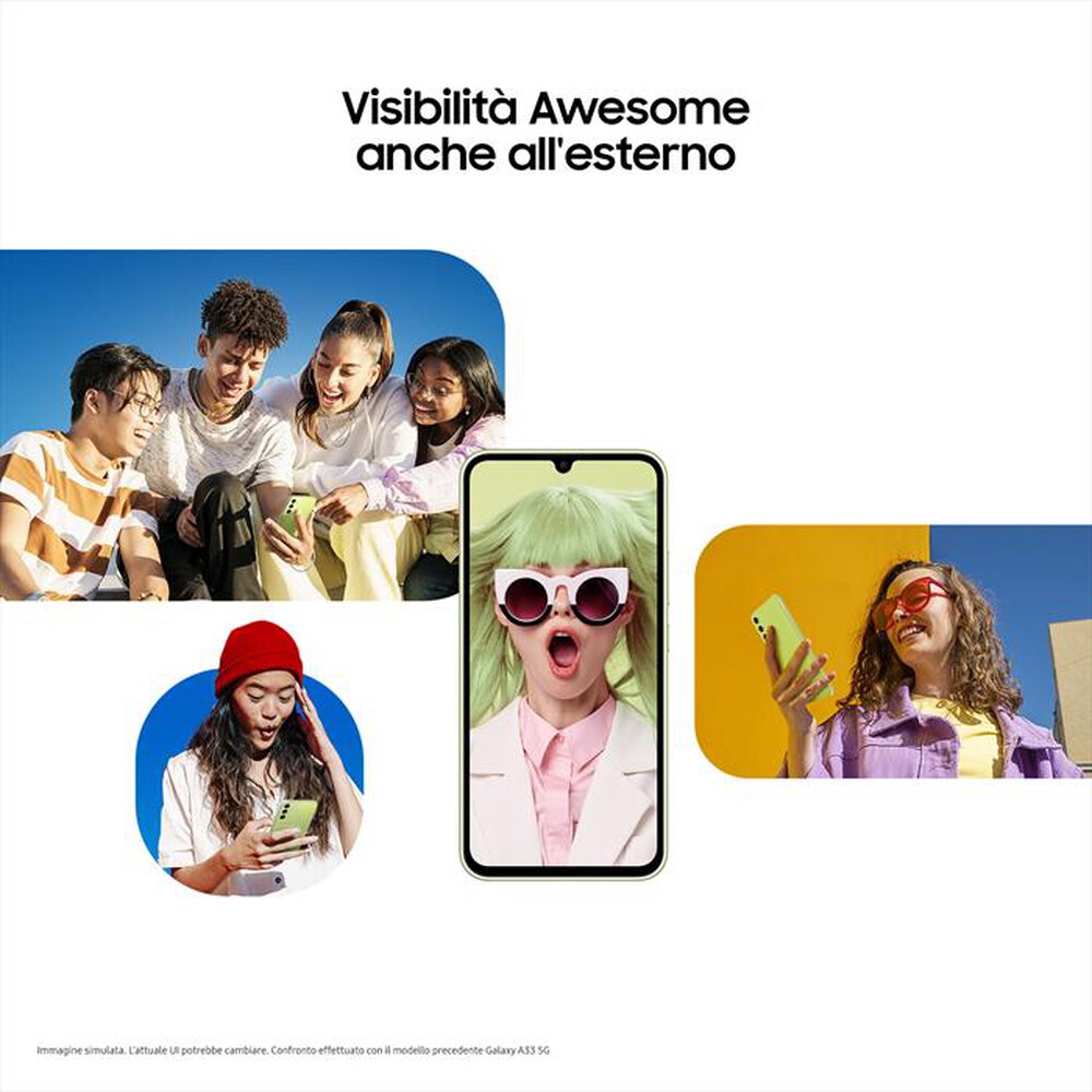 Immagine del prodotto SAMSUNG - GALAXY A34 5G 256GB-Awesome Graphite