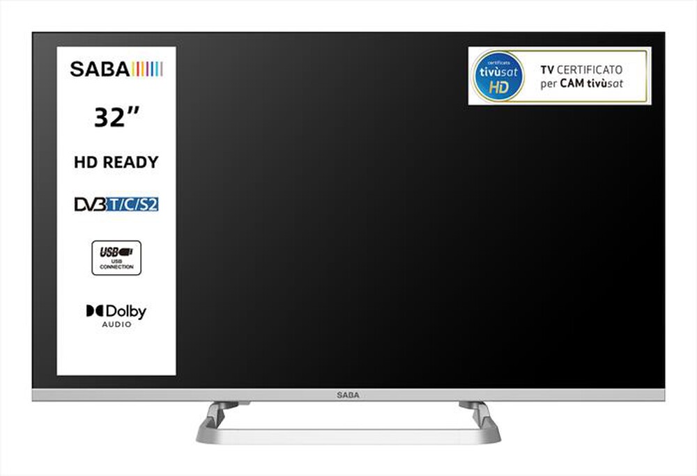 Immagine del prodotto SABA - TV LED HD READY 32" SA32M10-Grigio