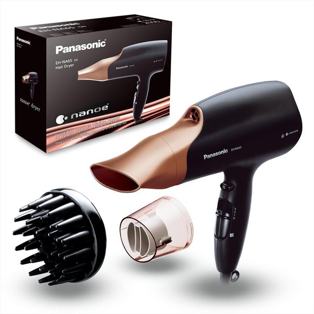 Immagine del prodotto PANASONIC - Asciugacapelli con tecnologia  Nanoe EH-NA65CN-NERO/ROSE GOLD