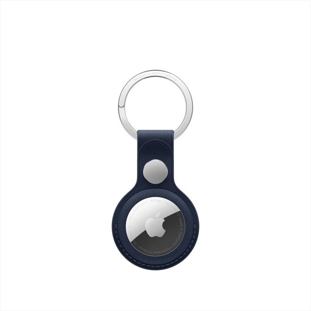 Immagine del prodotto APPLE - Portachiavi AirTag FineWoven-Blu Profondo