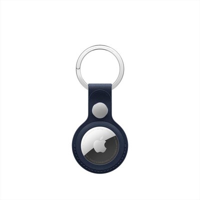 APPLE - Portachiavi AirTag FineWoven-Blu Profondo
